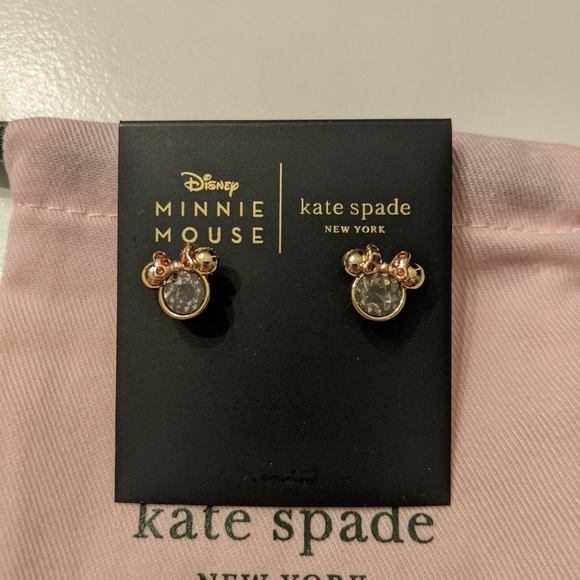 *NWT* Kate Spade Minnie Mouse earrings - Picture 4 of 5